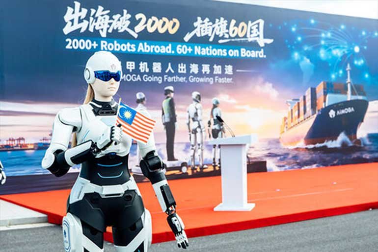 AiMOGA Robotics Crosses 2,000 Global Deliveries, with Robots to Serve Chery, OMODA&JAECOO, iCAUR and Lepas Showrooms across Key Destination Malaysia