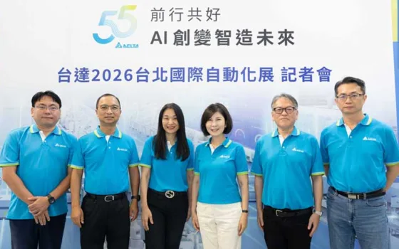 Delta Showcases Embodied AI Dual-Arm Robot Platform and AI-Enhanced Production Line Digital Twin at Automation Taipei 2026