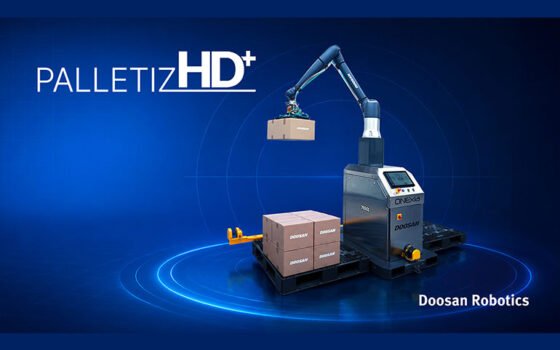 Doosan Robotics Unveils AI Palletizing Solution PalletizHD+ at Automate 2026