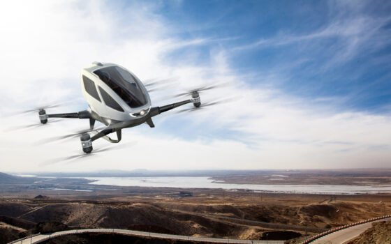 EHang Launches First-Ever Autonomous Aerial Vehicle "EHang 184" at CES