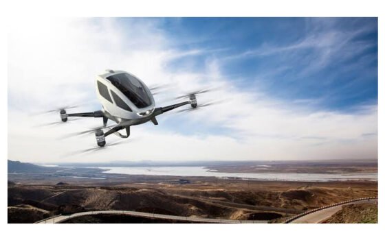 EHang Launches First-Ever Autonomous Aerial Vehicle "EHang 184" at CES