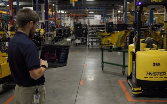 Hyster Atlas Automated Lift Truck Wins Two Industry Awards