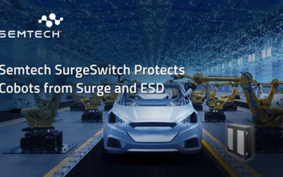 Semtech Launches SurgeSwitch for Robotics and Automated Manufacturing