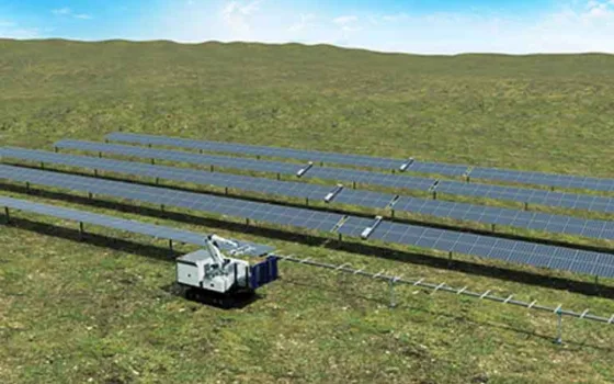 TrinaTracker Launches Two Robots to Expand its Smart PV Ecosystem