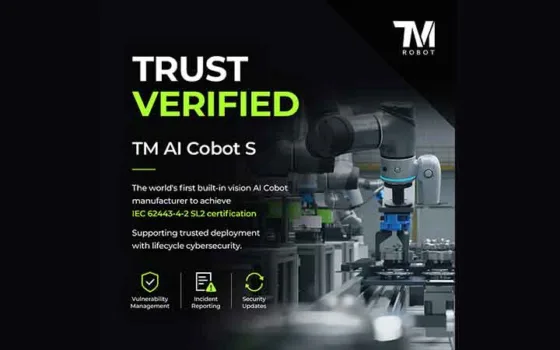 Techman Robot strengthens cybersecurity for trusted Physical AI deployment